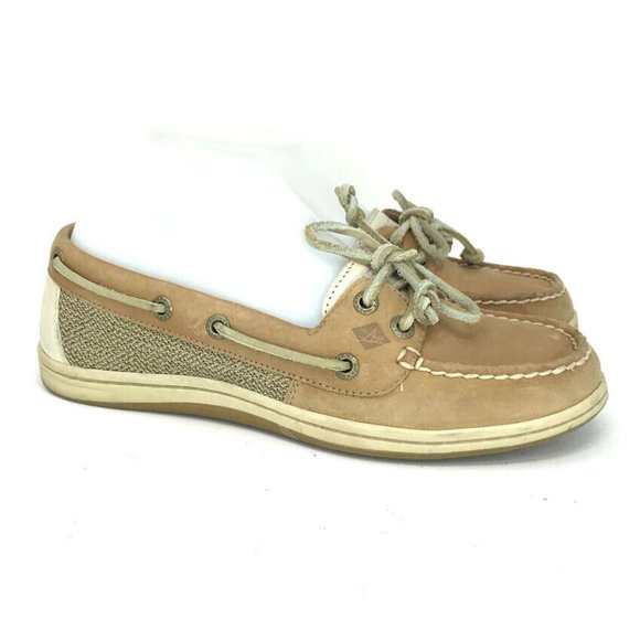 Sperry Women Sts95592 Tan Leather Boat 